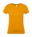 Dames T-shirt B&C E150 TW02T Apricot
